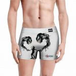 Venom Symbiote Alien Eminem Art White Men's Boxer Shorts