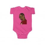 West Coast OG Snoop Dogg Vectorized Portrait Cool Baby Onesie