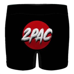 West-Coast Rapper 2Pac Amaru Shakur Logo Cool Men's Boxers