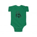 West Side Gangsta Rapper Snoop Dogg Illustration Baby Onesie