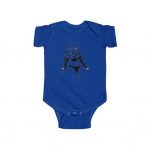 West Side Gangsta Rapper Snoop Dogg Illustration Baby Onesie