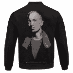 Whatever You Say I am Eminem Portrait Black Bomber Jacket