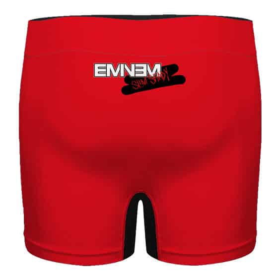 Will The Real Slim Shady Please Stand Up Red Men's Boxers
