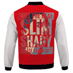 Will The Real Slim Shady Please Stand Up Red Varsity Jacket