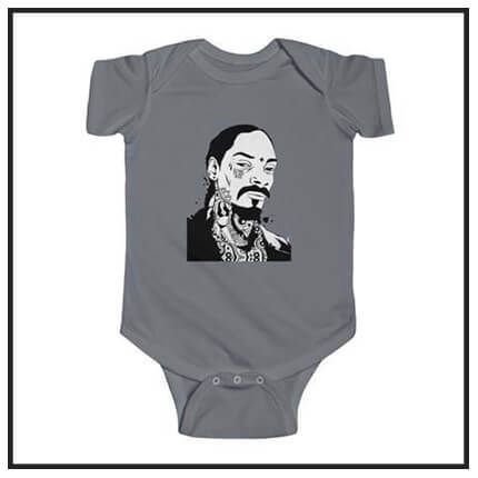 snoop dogg baby onesie