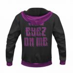 2Pac Amaru Shakur All Eyez On Me Black Violet Hoodie