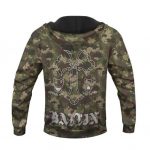 2Pac Amaru Shakur Body Tattoo Art Dope Camouflage Hoodie