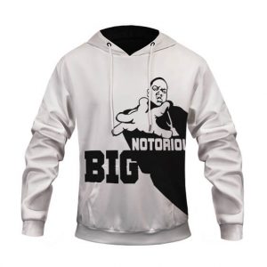 American Rapper Notorious B.I.G. Silhouette Epic Hoodie