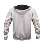American Rapper Snoop Dogg Artwork White Pullover Hoodie