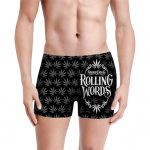 Snoop Dogg Rolling Words Weed Patten Men's Underwear