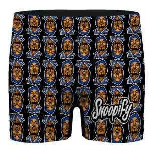 Crip Gangsta Snoop Dogg Pattern Snoopify Men's Boxers