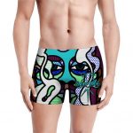 Abstract Artwork Snoop Dogg Smoking Men's Boxer Shorts