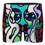 Abstract Artwork Snoop Dogg Smoking Men's Boxer Shorts