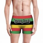 Rastafari Colors Snoop Dogg Geometric Art Men's Boxers