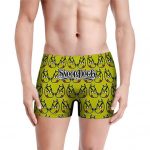 Dope Snoop Dogg Dog Art Logo Lime Green Men's Boxers