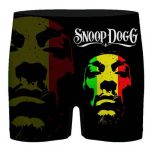 Snoop Dogg Rastafarian Colors Portrait Men's Boxer Shorts