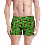Rastafarian Vibes Snoop Lion Awesome Green Men's Boxers