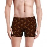 Snoop Dogg Cornrows Vector Art Pattern Men's Boxers