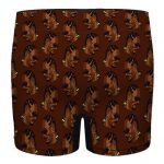 Snoop Dogg Cornrows Vector Art Pattern Men's Boxers
