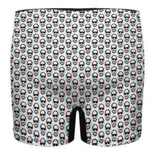 Trippy 3D Happy Snoop Dogg Pattern Men's Boxer Shorts