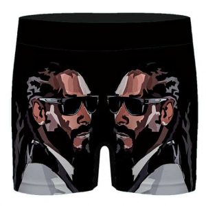 Snoop Dogg Silhouette Abstract Black Men's Underwear