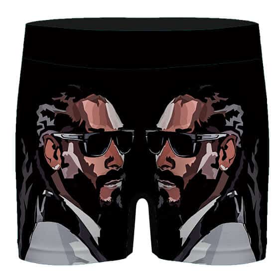 Snoop Dogg Silhouette Abstract Black Men’s Underwear