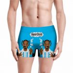 Westside Snoop Dogg Amazing Art Light Blue Men's Boxers