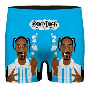 Westside Snoop Dogg Amazing Art Light Blue Men's Boxers