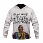 Biggie Smalls Dead Wrong Song Typography Art Unique Hoodie