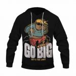 Biggie Smalls Go Big Cartoon Artwork Dope Pullover Hoodie