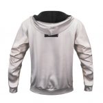 Biggie Smalls Is The Illest Cartoon Art White Hoodie Jacket