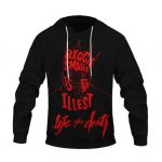 Biggie Smalls Life After Death Line Art Badass Hoodie Jacket