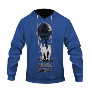 Biggie Smalls The World Is Yours Mic & Lady Logo Hoodie