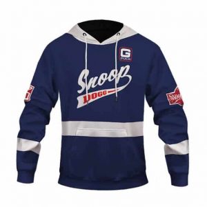 Dope Snoop Dogg Puck Hockey Jersey Inspired Hoodie Jacket