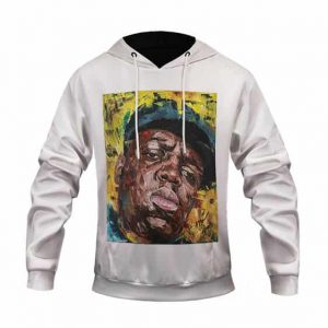 East Coast Rapper The Notorious B.I.G. Painting Dope Hoodie