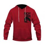 East Coast The Notorious B.I.G. Red & Black Hoodie Jacket