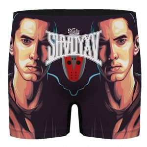 Eminem Mirrored Face Slim XV Shady Men's Boxer Shorts