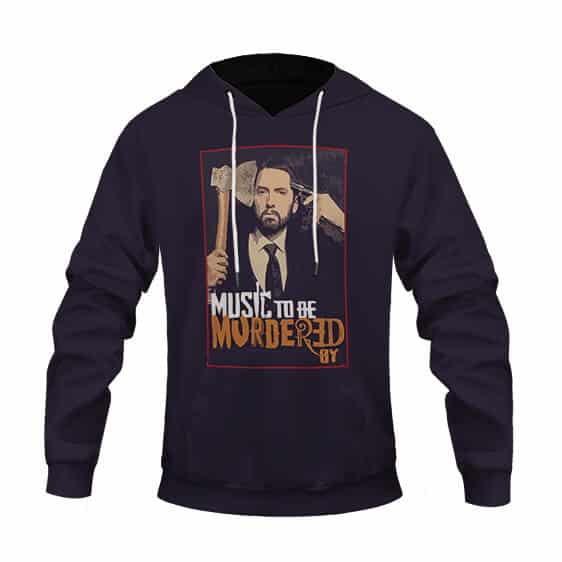 Eminem Music To Be Murdered By Portrait Epic Hoodie Jacket