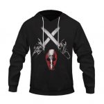 Eminem Shady XV Chainsaw & Hockey Mask Logo Black Hoodie