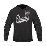 Eminem Slim Shady Rap Kings Logo Black & White Hoodie