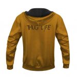 Gangsta Rapper 2Pac Shakur Thug Life Art Hoodie Jacket