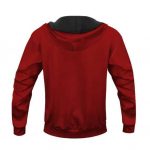 Marshall Mathers Eminem Reversed E Logo Red Hoodie Jacket