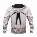 Rap God Marshall Mathers Eminem Silhouette White Hoodie