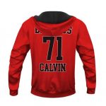 Snoop Dogg Broadus Calvin 1971 Tribute Red Hoodie Jacket