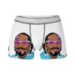 Snoop Dogg Colorful Vectorized Art Men's Boxer Shorts