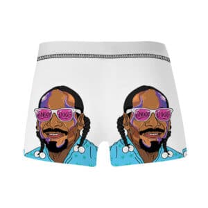 Snoop Dogg Colorful Vectorized Art Men's Boxer Shorts