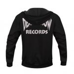 Snoop Dogg Death Row Records Artwork Black Hoodie Jacket