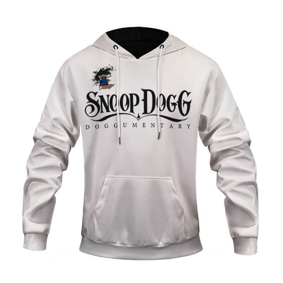 Snoop Dogg Doggumentary Studio Album White Pullover Hoodie