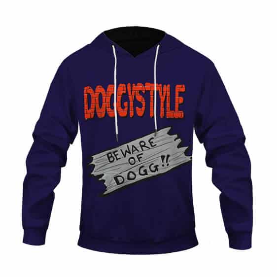 Snoop Doggystyle Beware Of Dogg Cool Navy Blue Hoodie