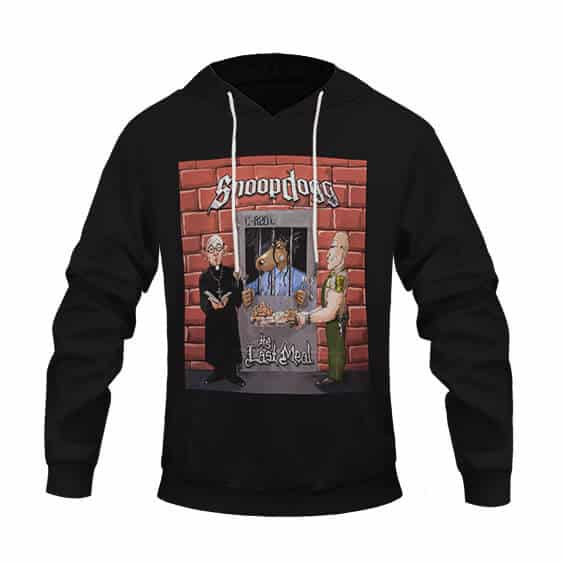 Snoop Doggy Dogg Tha Last Meal Album Cover Black Hoodie